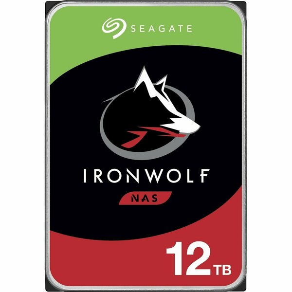 Seagate Bulk 12TB IronWolf 3.5 HDD SATA 6GB ST12000VN0008SP